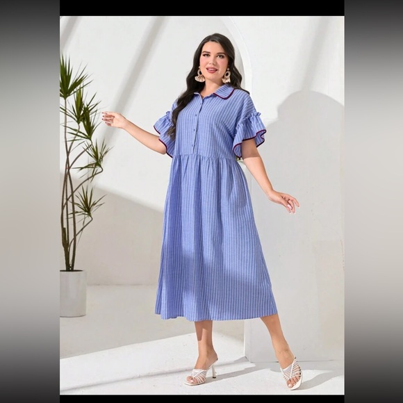 Short sleeve summer dress - Picture 1 of 5